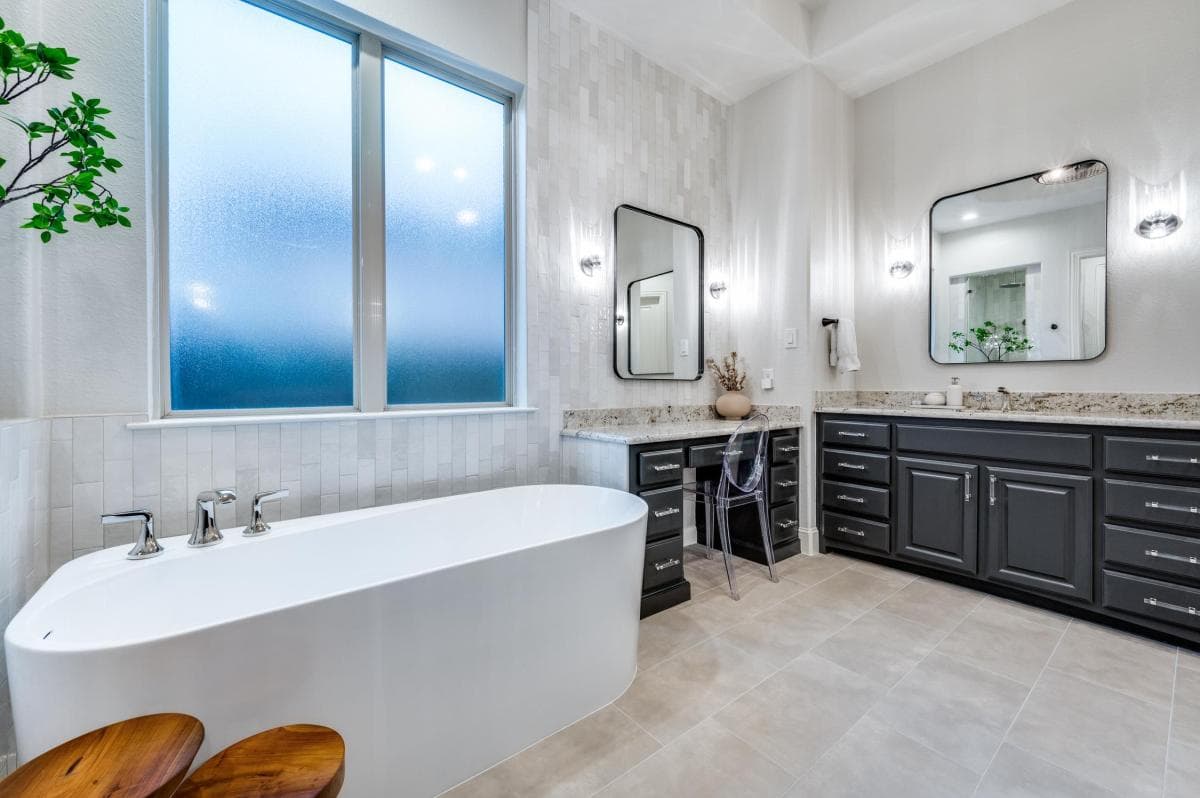 Heated floor bathroom remodel Ellicott City MD Creating Warm, Comfortable, and Modern Bathroom Spaces
