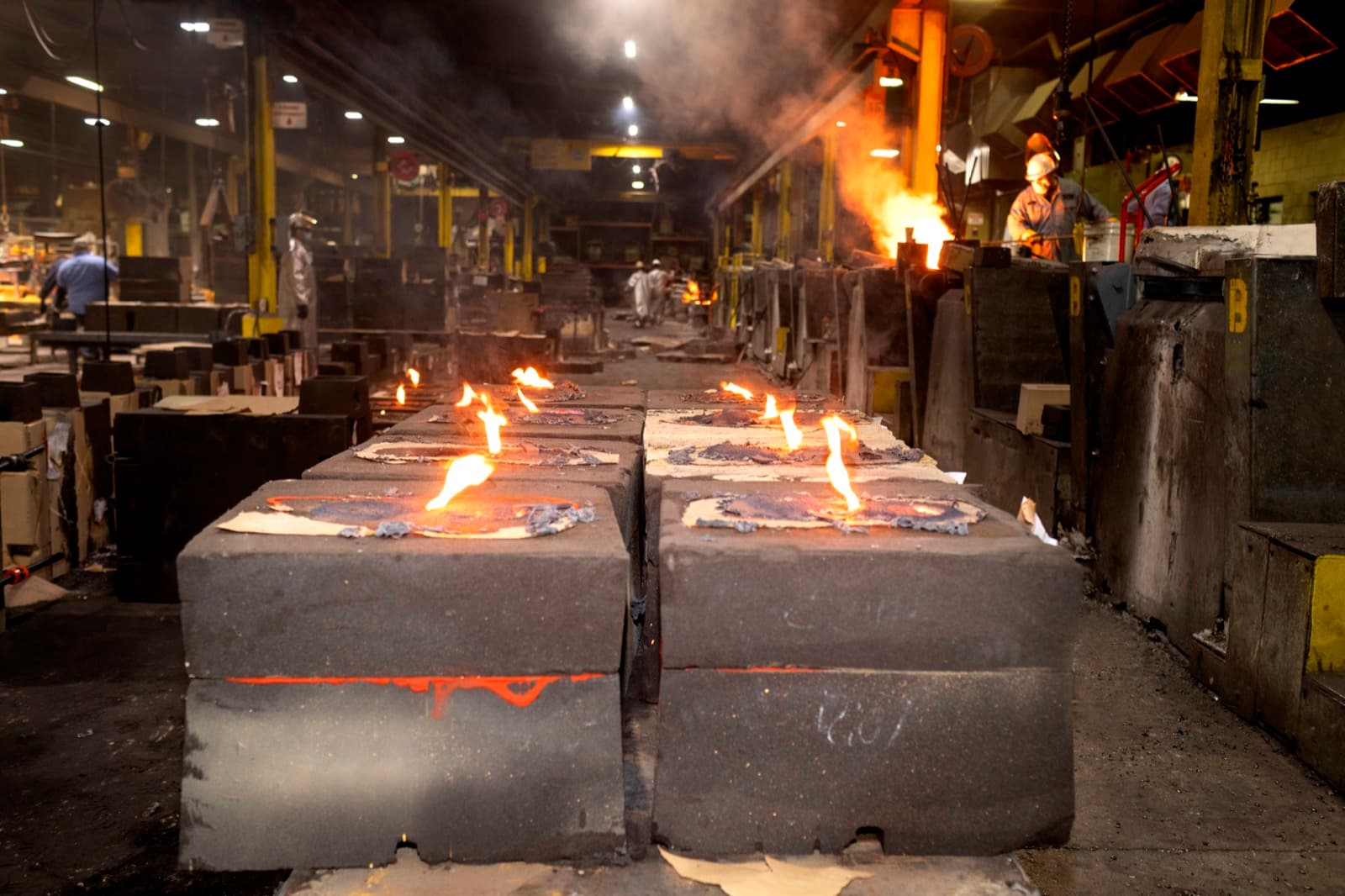 Sand Molds for Metal Casting Designed for Complex Custom Components