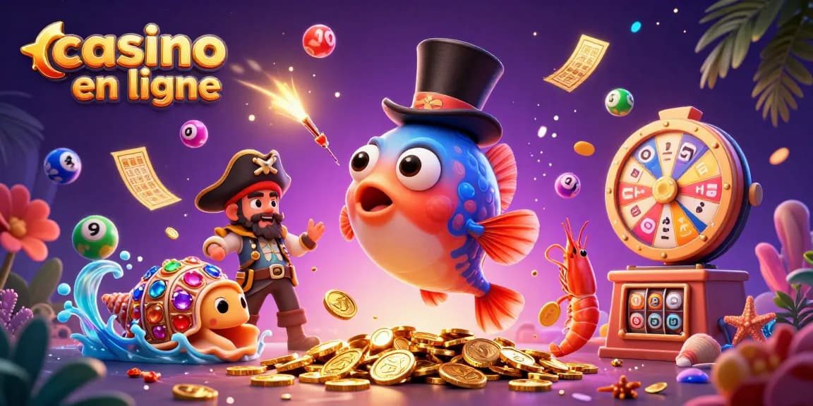 Découvrez le casino en ligne avec des personnages animés et des éléments ludiques captivants.