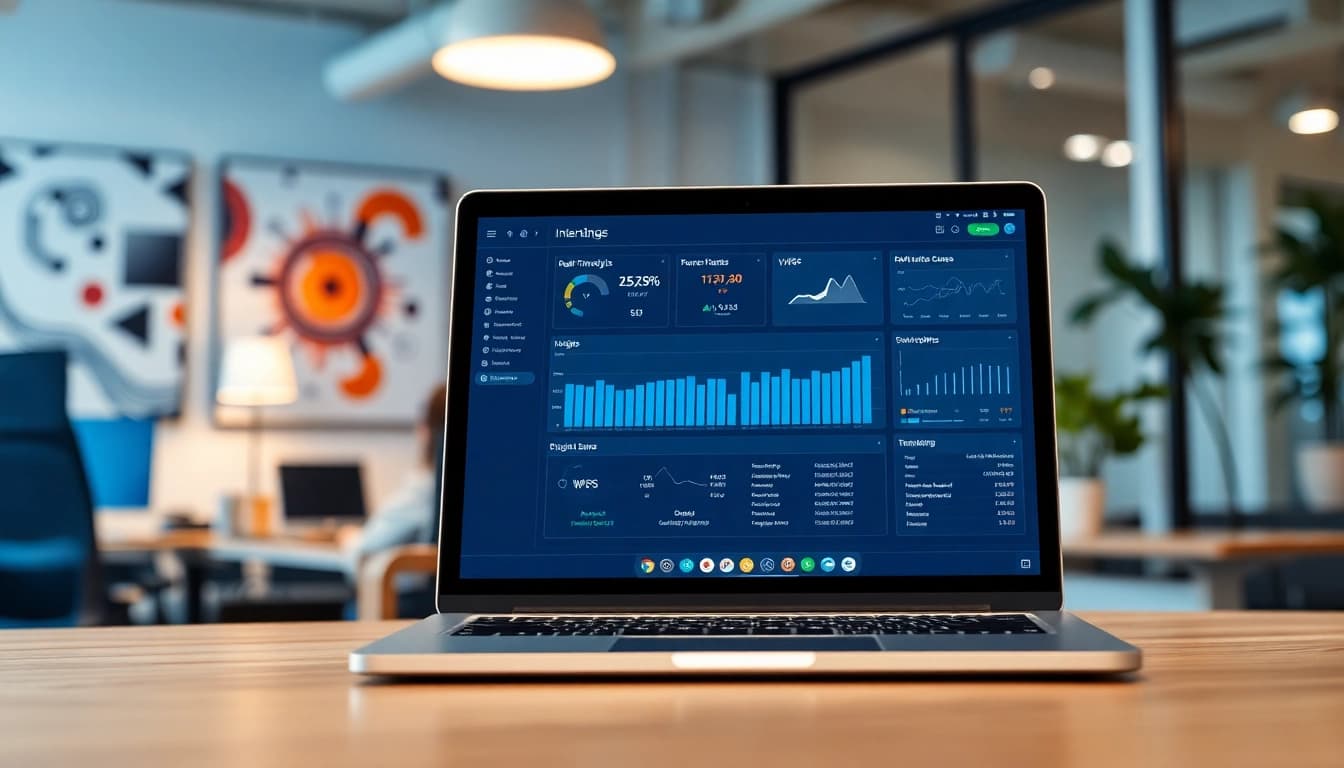 Manage your RDP and VPS services effectively with tools from https://aminserve.com displayed on a laptop.