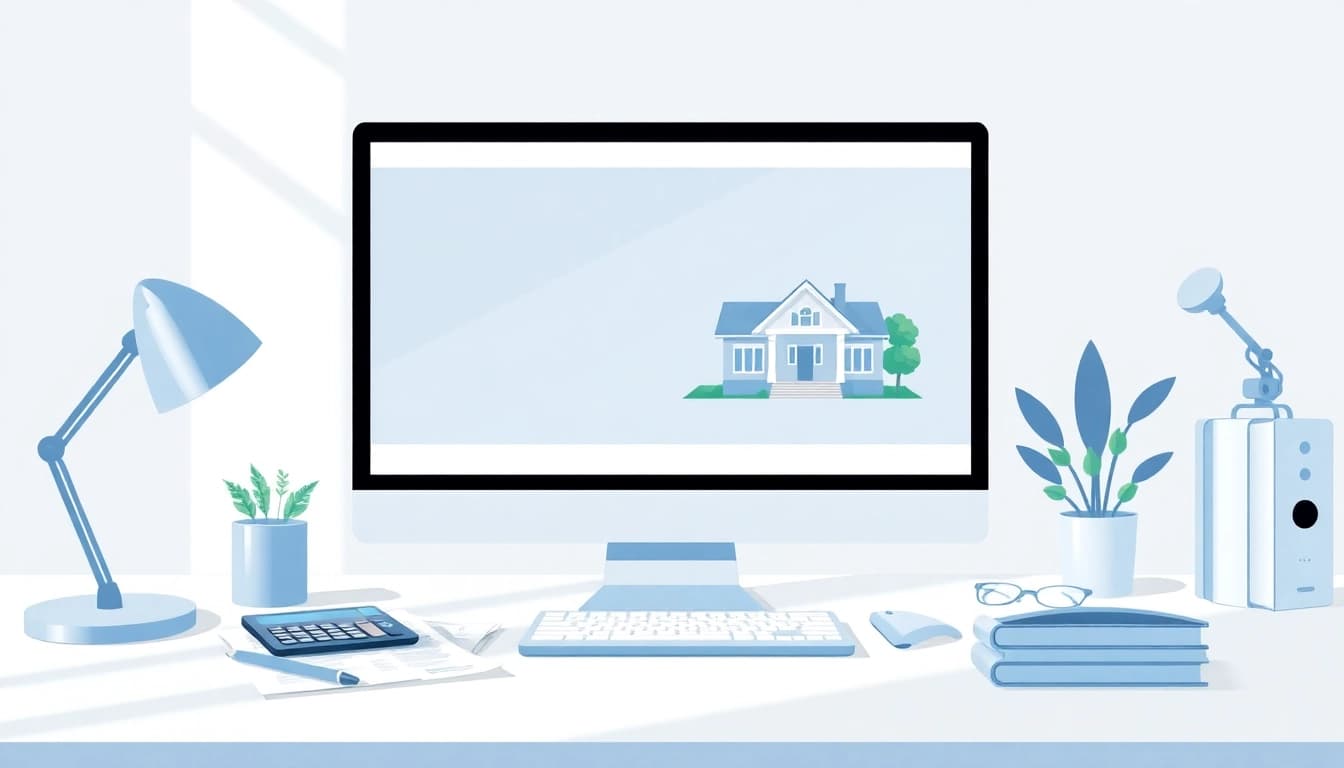 Analyze ROI with our advanced house flipping software in a modern workspace setting.