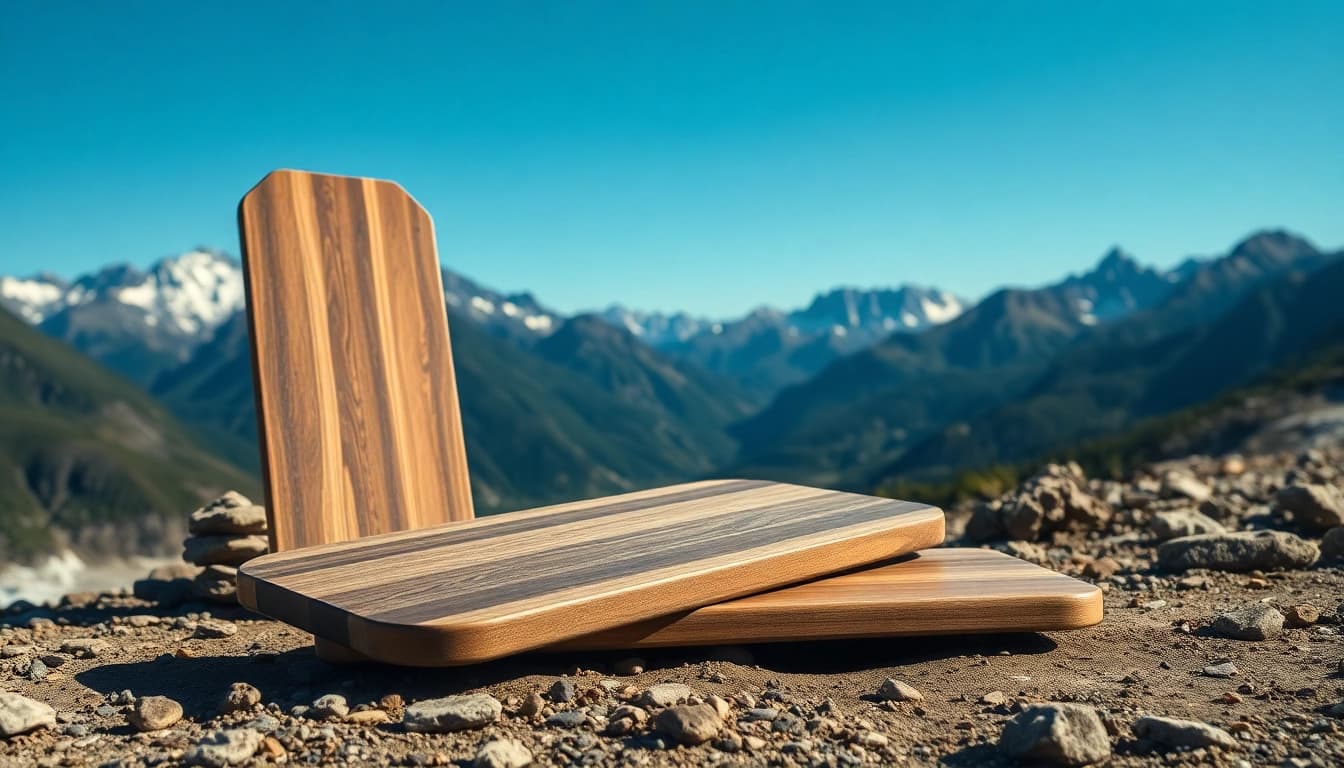 Recovery Boards displayed in a natural outdoor setting, emphasizing durability and adventure.