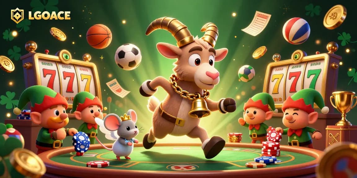 LGOACE enhances your gambling experience with exciting slots and thrilling action in a vibrant casino scene.