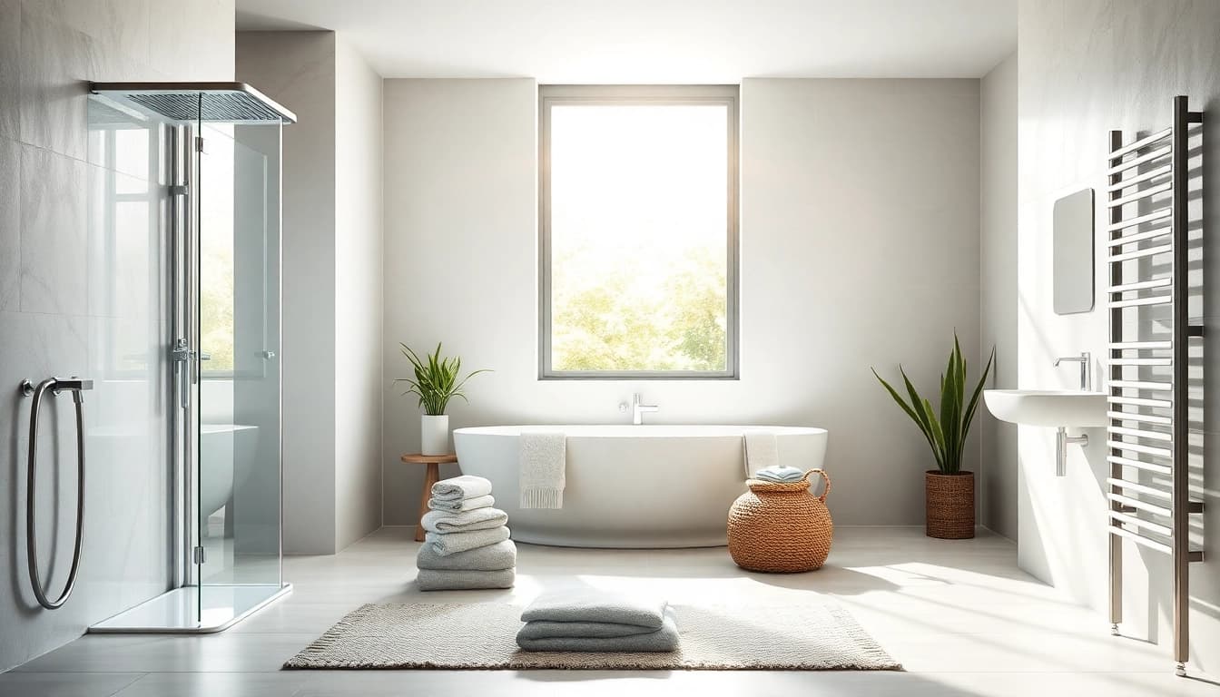 Ergebnisse von Sonni sanitär Produkten in einem modernen Badezimmer mit stilvollen Details