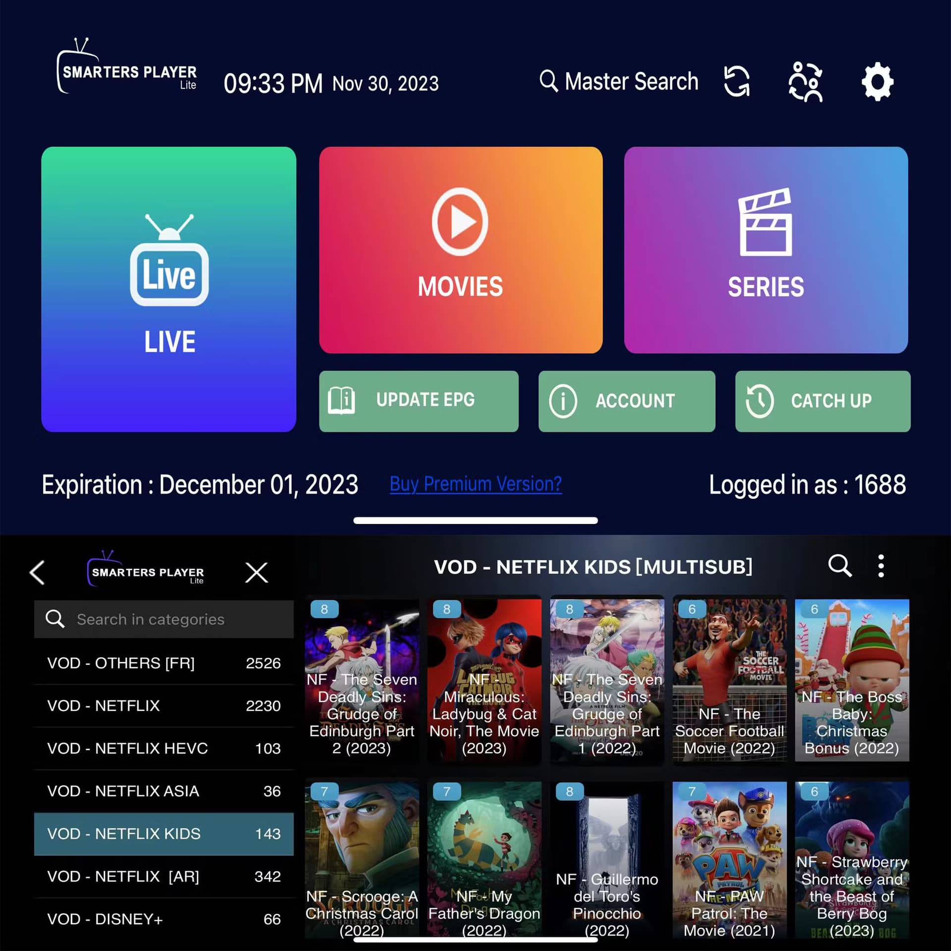 IPTVORE: Free Trial IPTV Service for USA &amp; Worldwide IPTV Channels