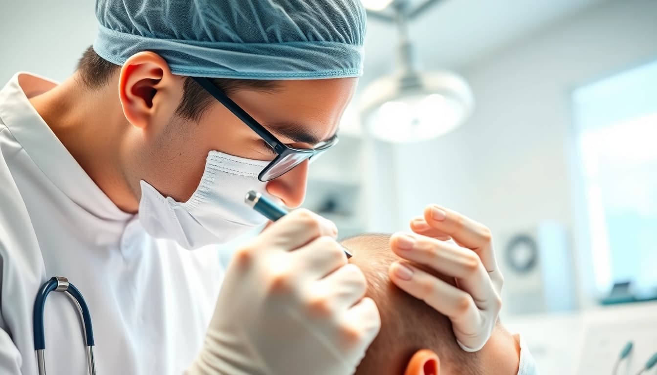 Explore advanced hair transplant uk techniques in a professional clinic setting