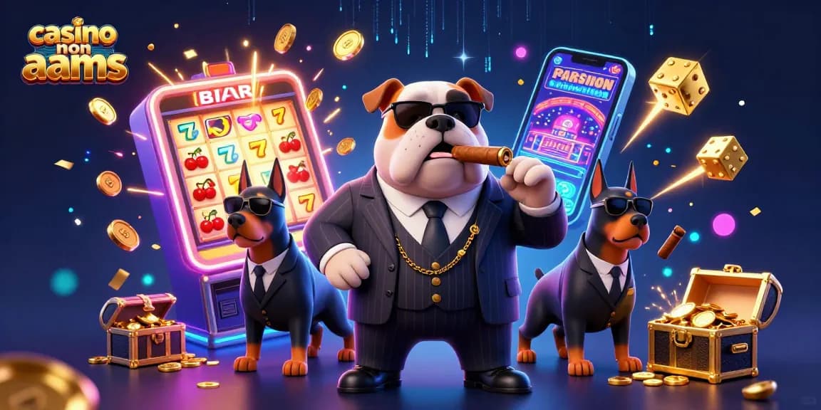 Gioca nei migliori casino non AAMS con un bulldog mafioso e i suoi bodyguard.
