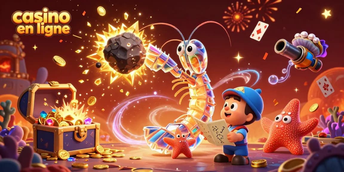 Casino en ligne : plongez dans l'univers des jackpots colorés et des héros aquatiques.