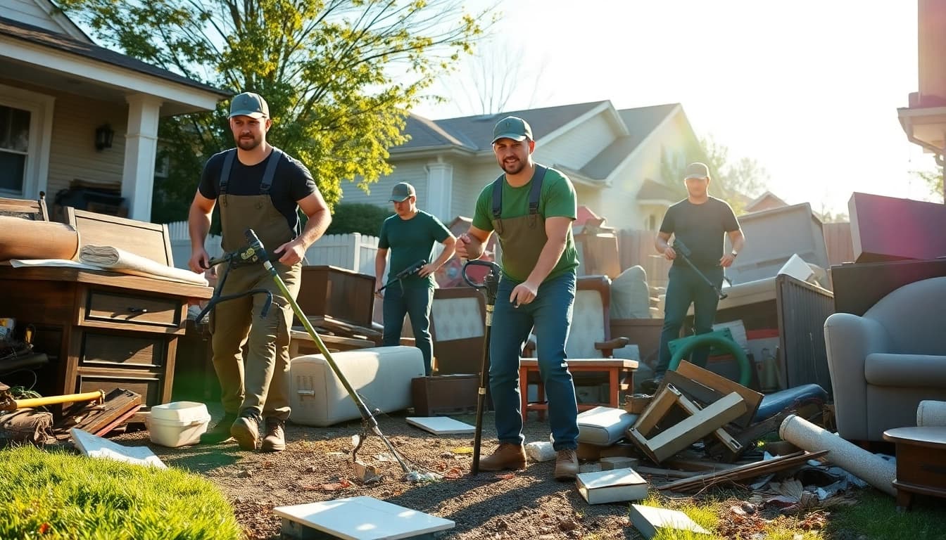 Efficient junk removal services at Myeasyjunkremoval.com transforming cluttered spaces into clean environments.