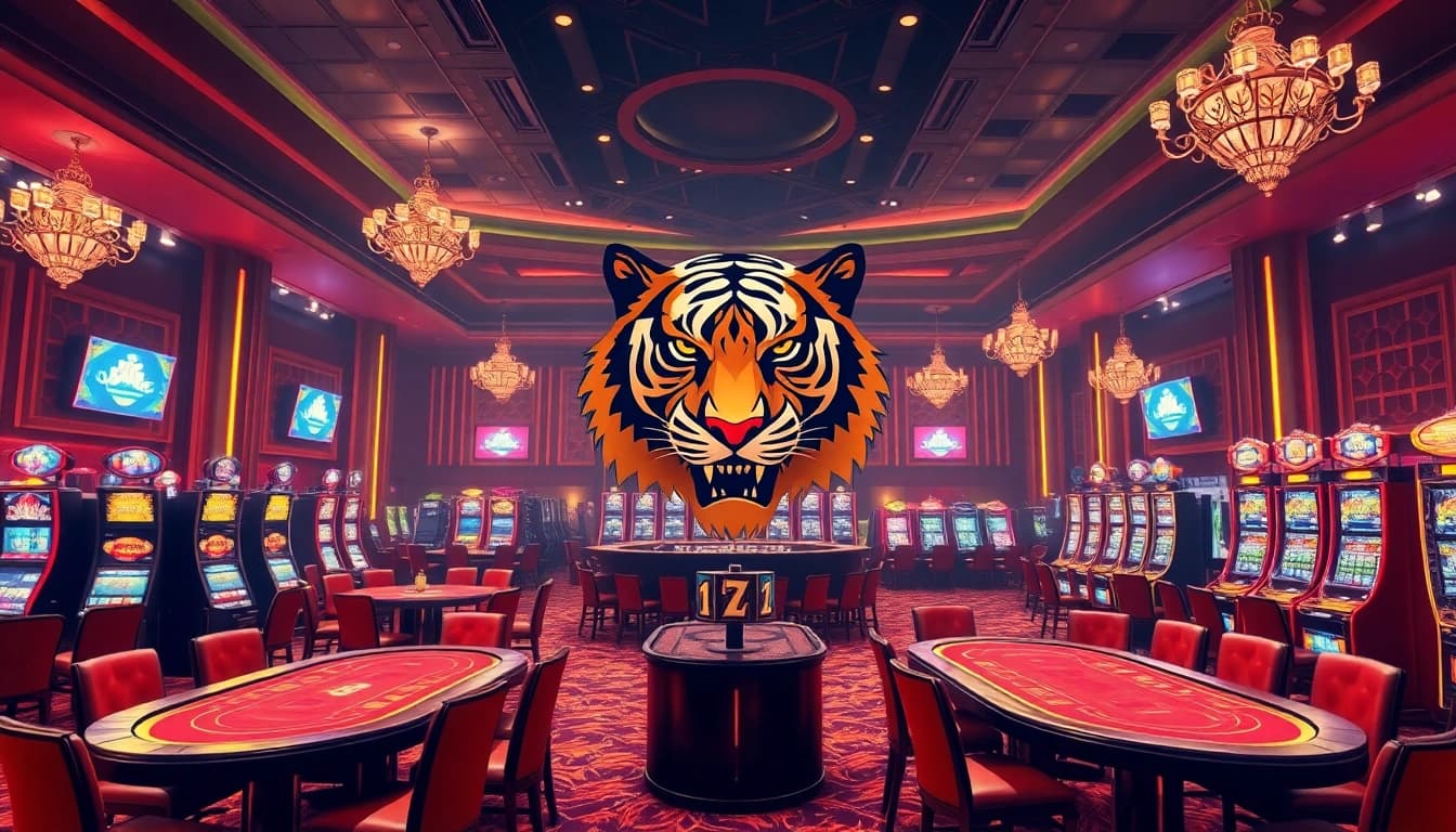 สัมผัสประสบการณ์เสมือน tiger24 vip ในคาสิโนหรูที่เต็มไปด้วยความตื่นเต้น