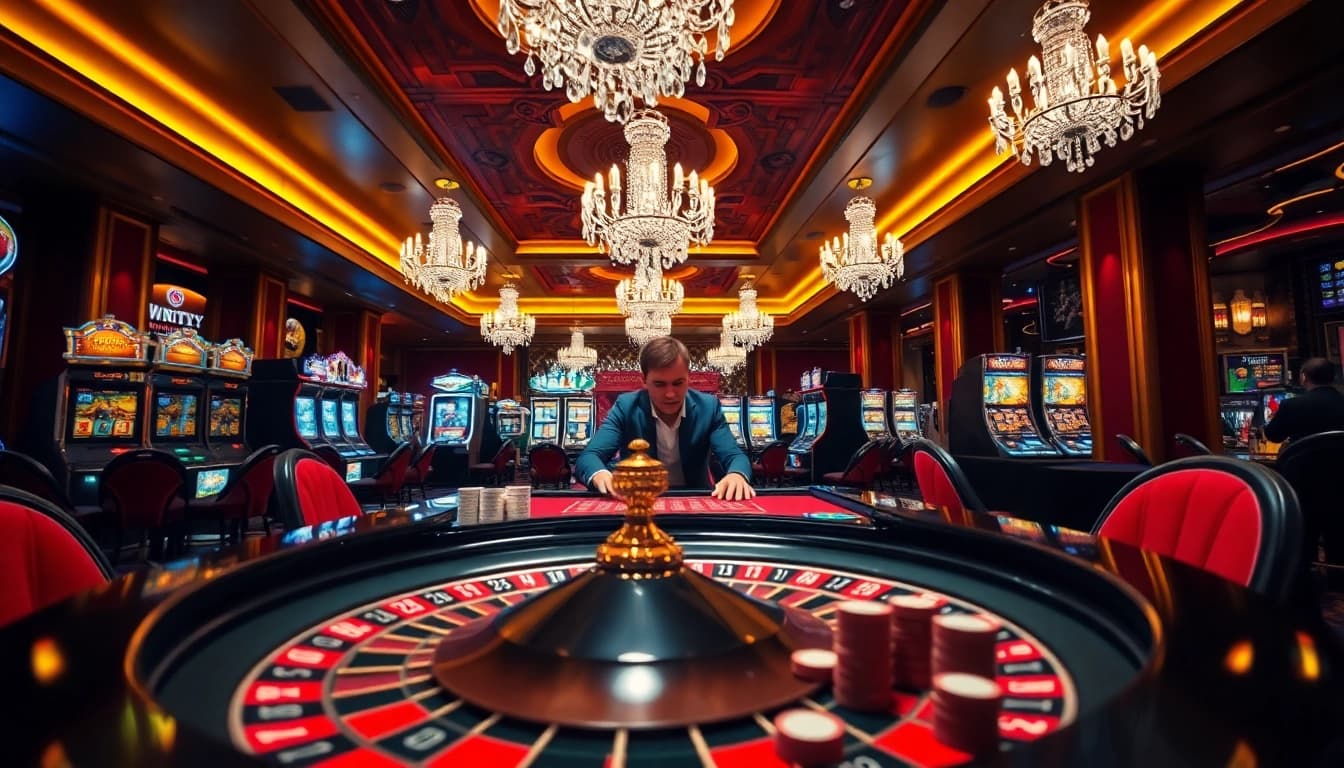 Engage in thrilling games at https://hi88.wedding/ with vibrant slot machines and elegant poker tables.