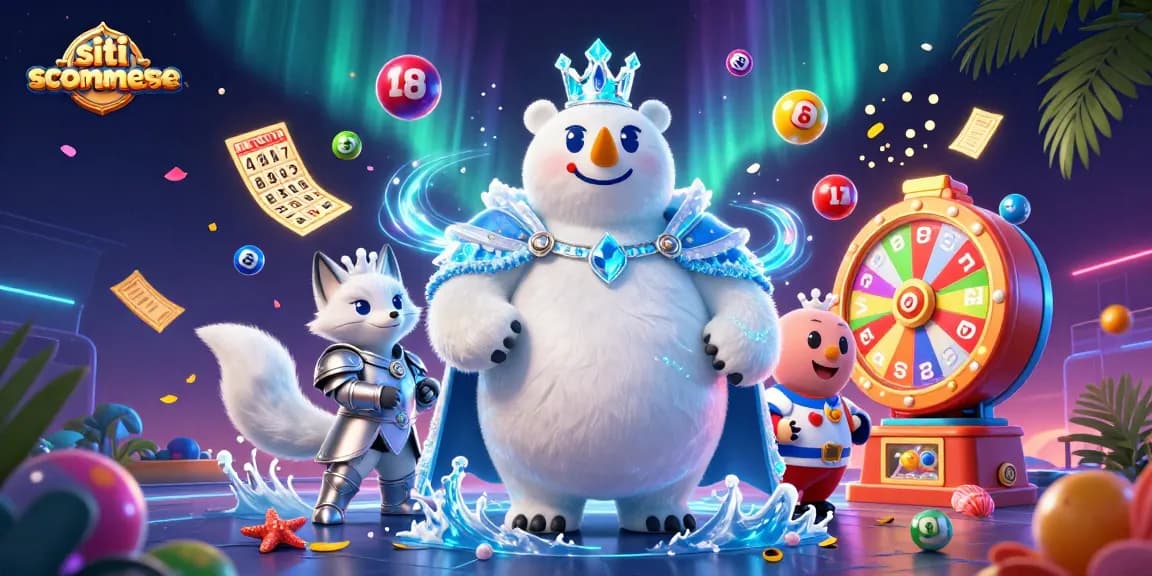 Scopri i migliori siti scommesse con il re orso e una volpe, immersi in un'atmosfera vivace.
