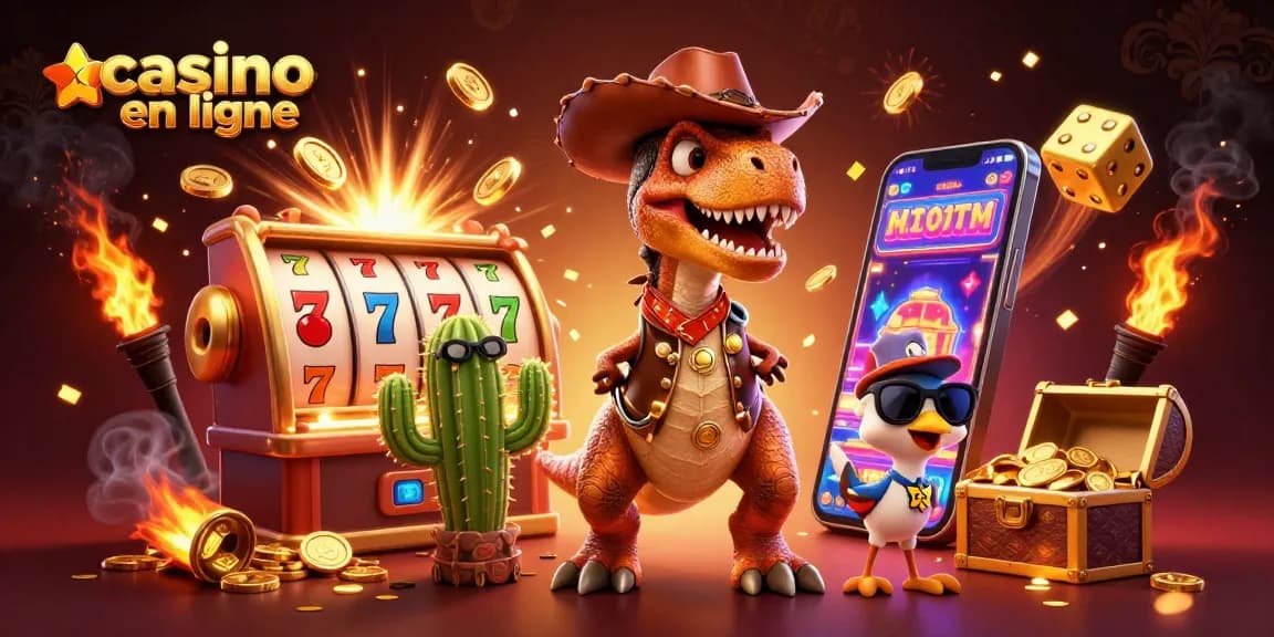 Jouez au casino en ligne avec des personnages amusants et un jackpot explosif de gains.