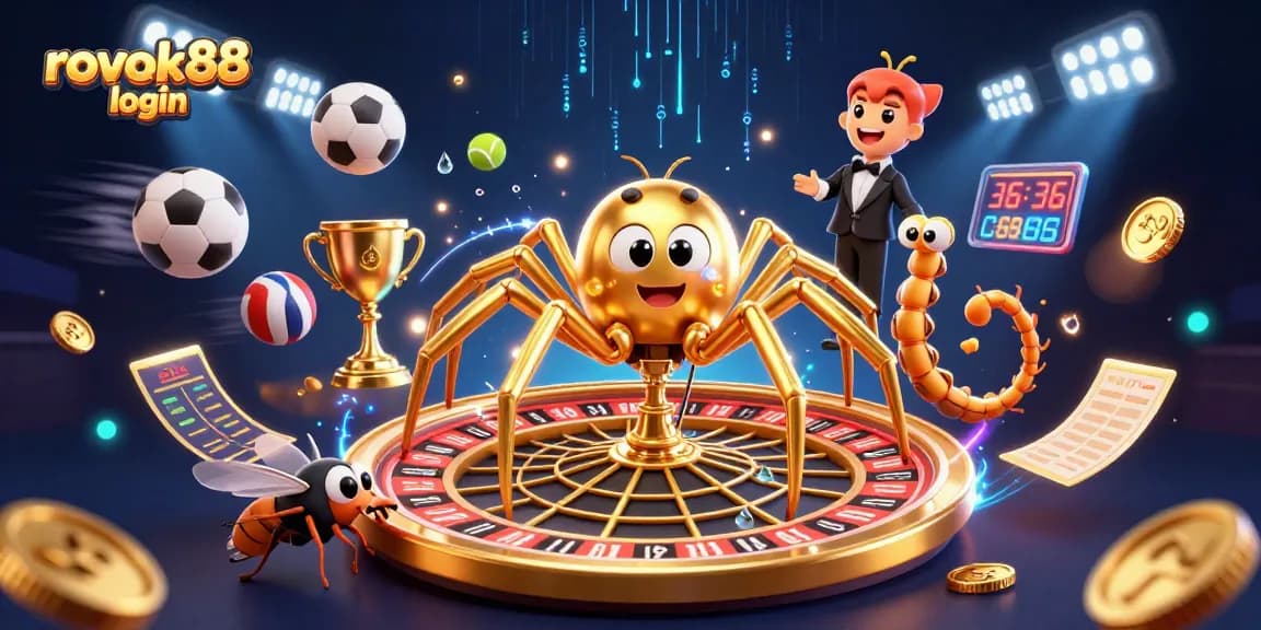 Spin the roulette wheel with rokok88 login and win big in this thrilling casino scene.