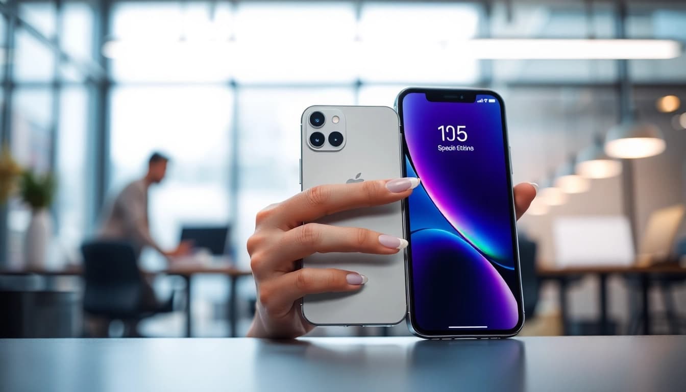 Experimenta la elegancia del iPhone Special Edition con su diseño espectacular.