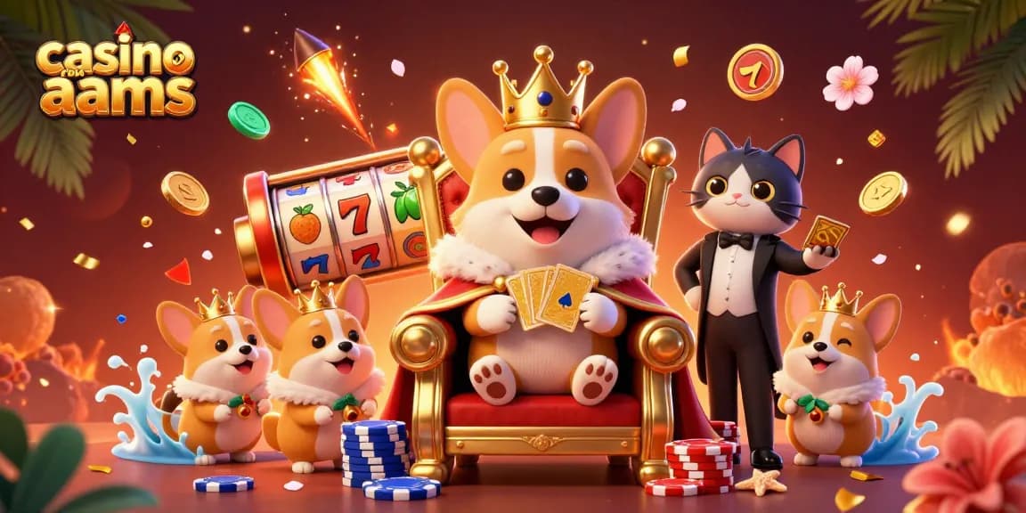 Gioca ai migliori casino non AAMS con un corgi regale e butler, tra slot pronti per la vittoria.