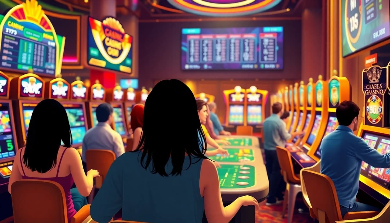Play exciting games at Online casino Uk with vibrant visuals and engaging atmosphere.
