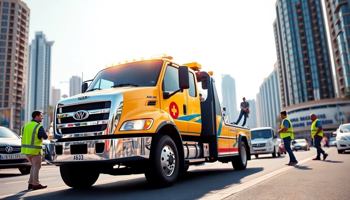 Experience swift support with TRT Recovery UAE, a trusted service for roadside assistance in Dubai.
