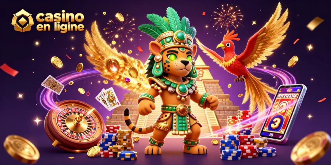 Jouer aux jeux de casino en ligne avec un prêtre jaguar et des éléments de jeu animés