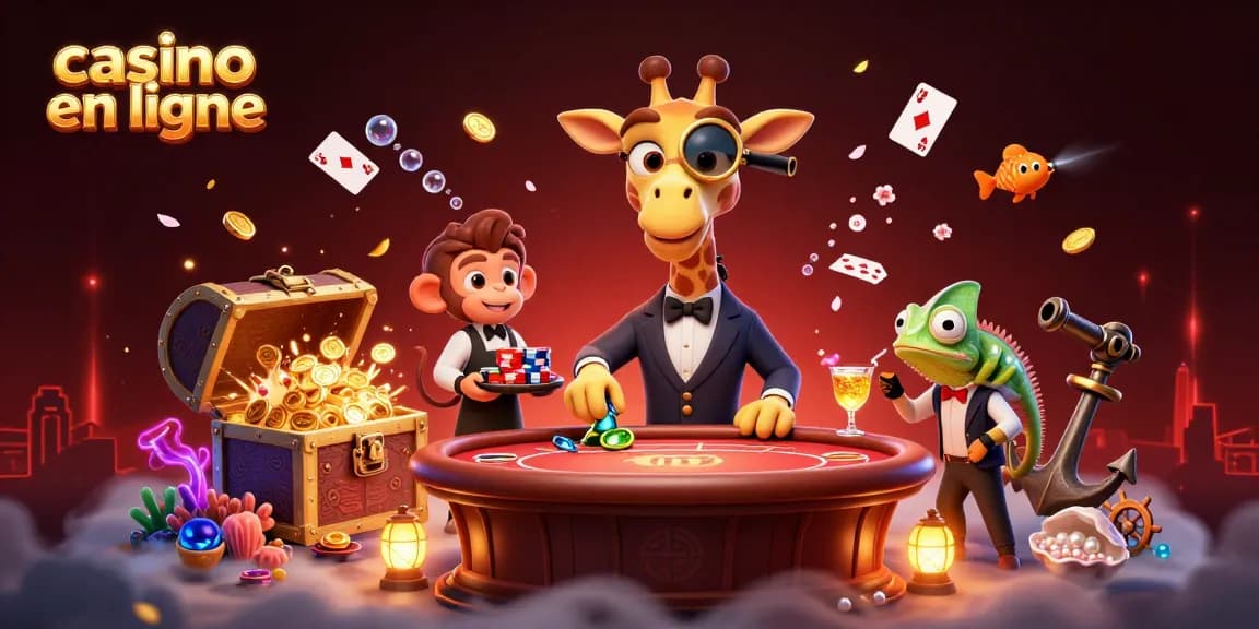 Ces joueurs de casino en ligne plongent dans une ambiance luxueuse avec des jetons et des cartes.