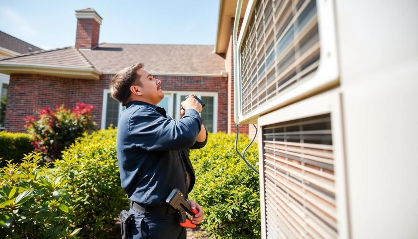 Expert HVAC technician providing essential maintenance and inspection for hvac services minneapolis.