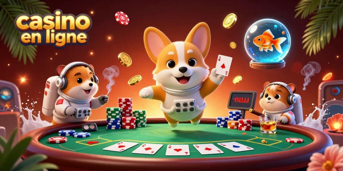 Jouez aux jeux captivants de casino en ligne dans un univers vibrant de poker et de chance.