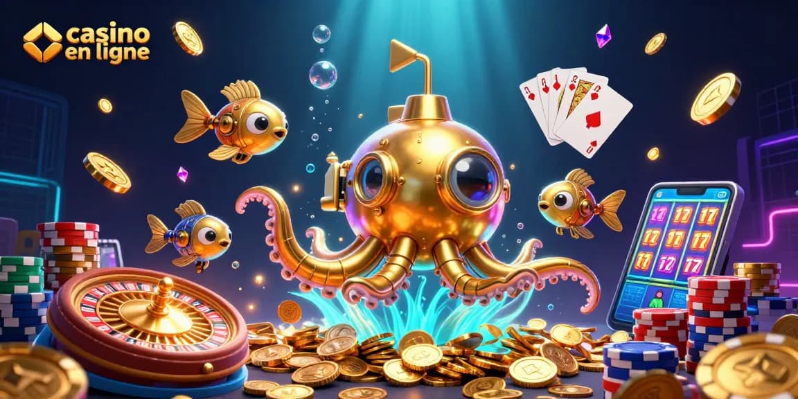 Plongez dans le monde des jeux avec "casino en ligne" et ses trésors, dont des jackpots dorés.