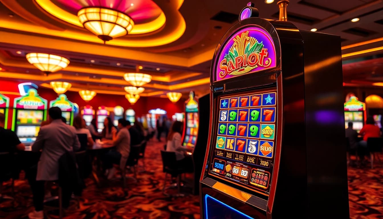 เล่นสล็อต pg slot ที่คาสิโนออนไลน์ที่ทันสมัย ตื่นตาตื่นใจไปกับแสงสีเสียง