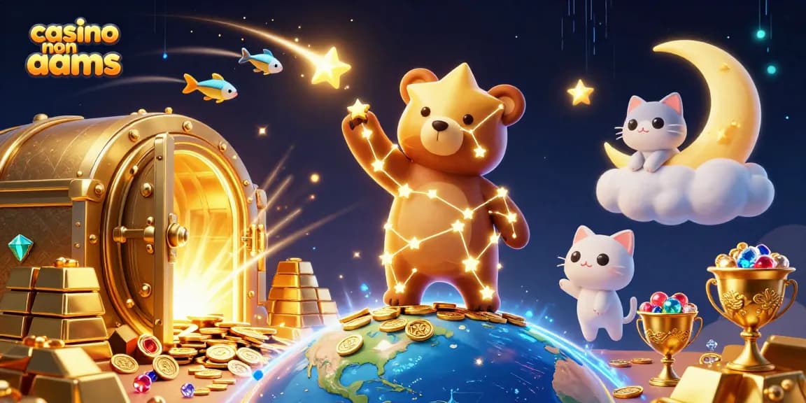 Gioca ai migliori siti casino non AAMS con emozionanti vincite in un atrio scintillante di tesori.