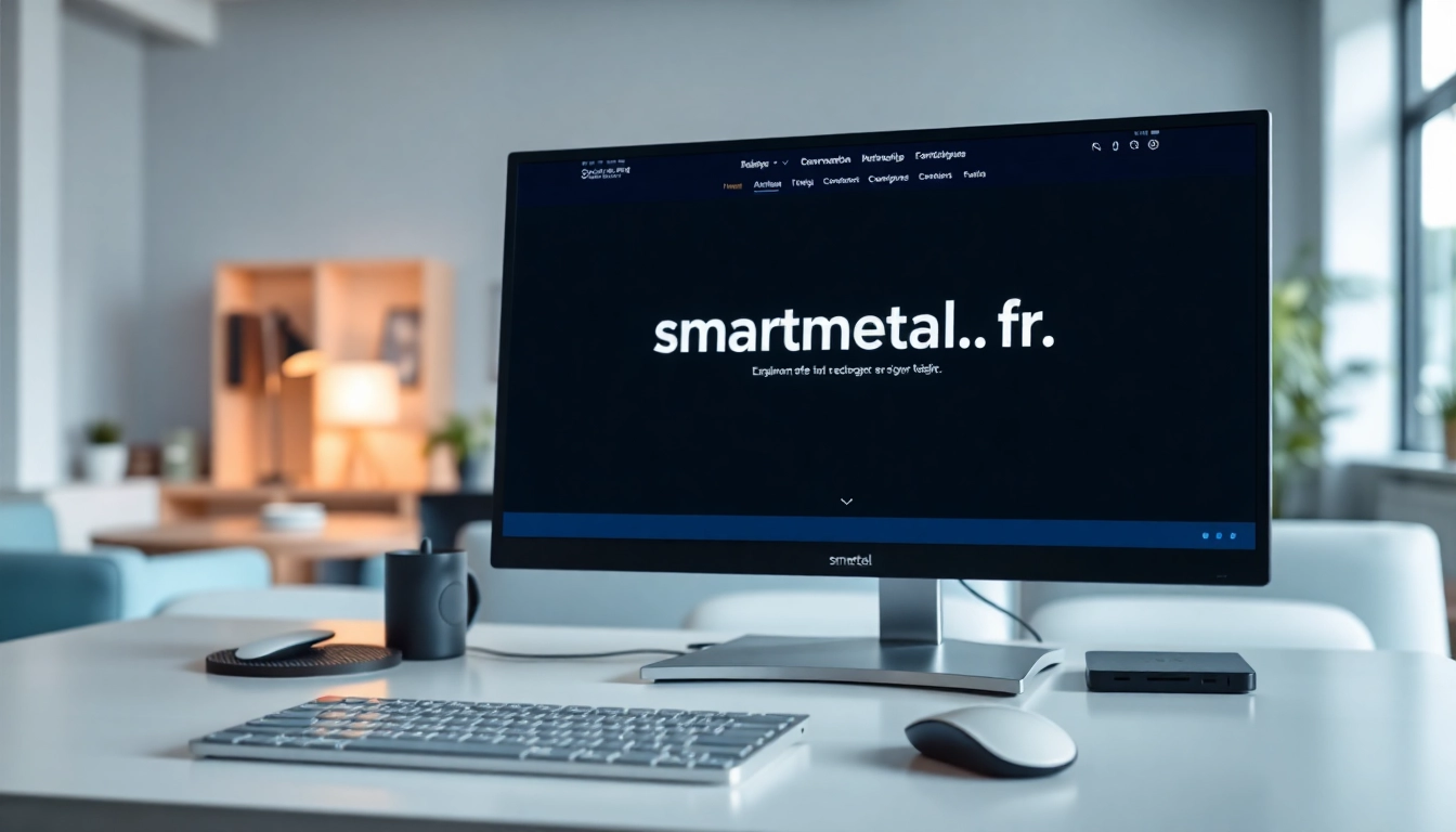 Visitez smartmetal-fontainebleau.fr pour découvrir un espace de bureau moderne et technologique.