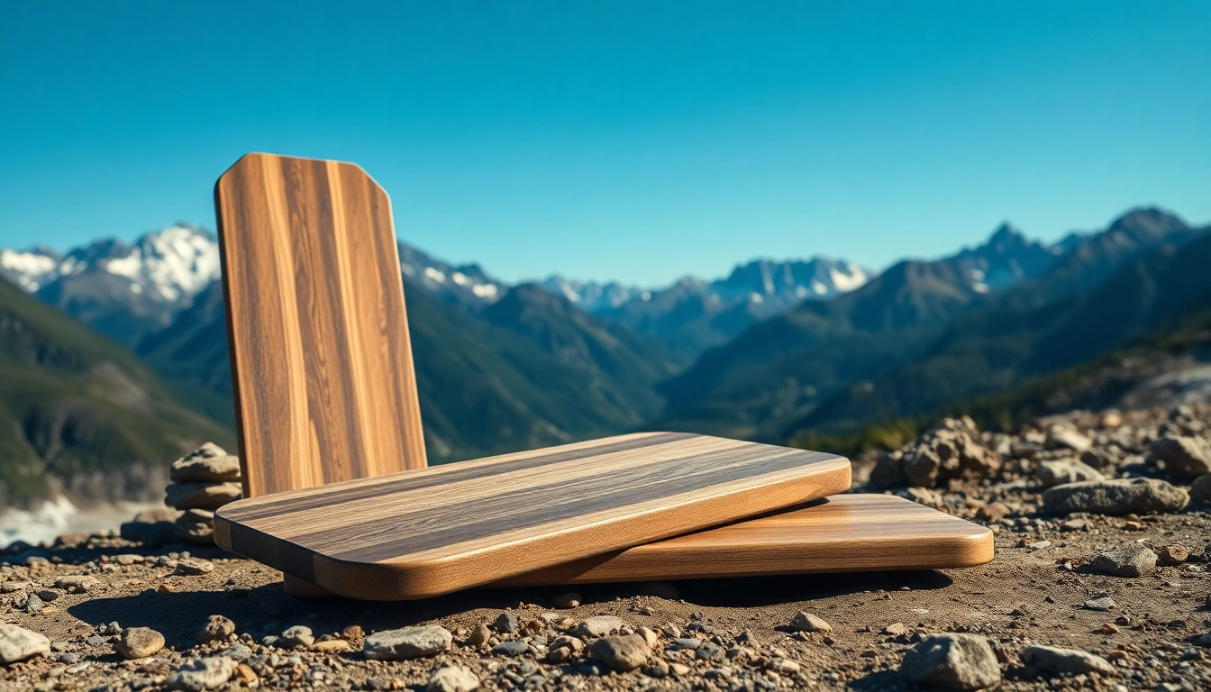 Recovery Boards displayed in a natural outdoor setting, emphasizing durability and adventure.