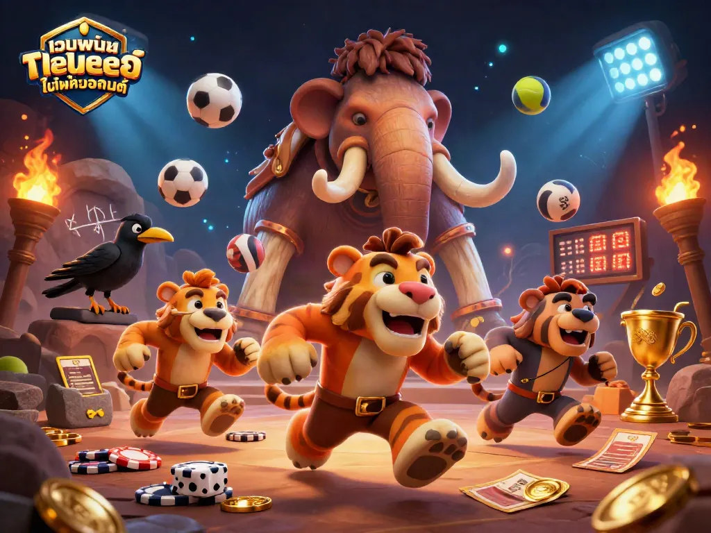 เล่นกับเว็บพนันออนไลน์ เว็บตรงไม่ผ่านเอเย่นต์ ผ่านภาพการ์ตูน 3D ที่น่าสนใจ
