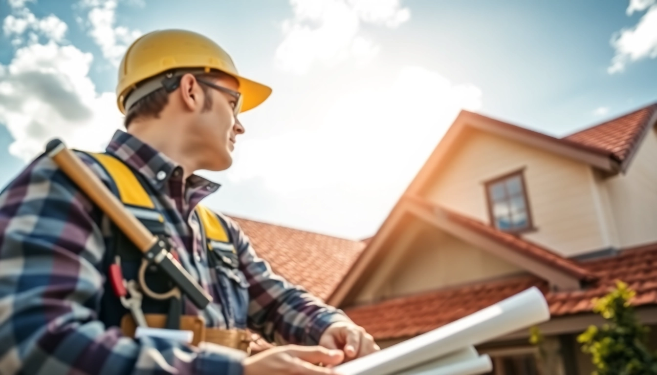 Inspecting a roof during a professional assessment by Twin Shield Roofing.