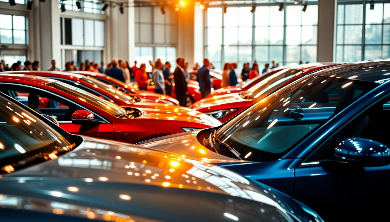 Experience the energy of an Auto Cars Show with stunning vehicles and vibrant crowd interactions.