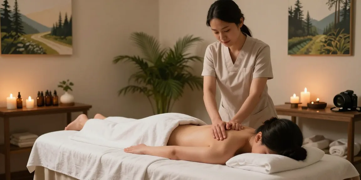 Swedish massage therapy scene at makangs.com showcasing relaxation and wellness