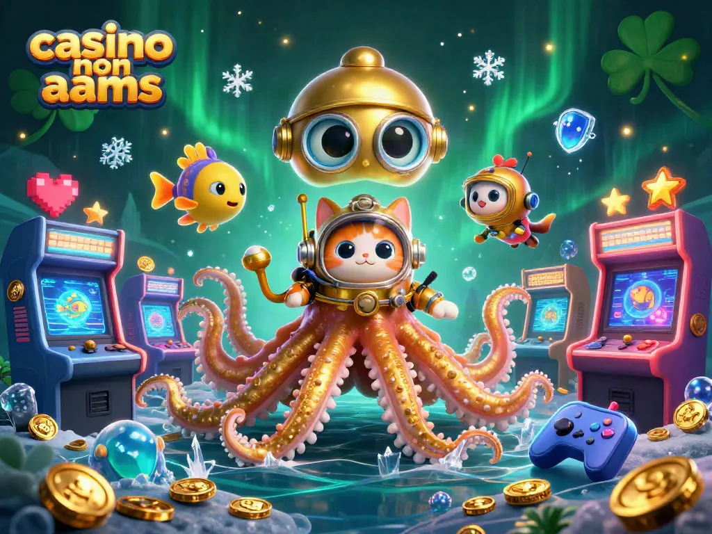 Gioca nei migliori casino non AAMS e vinci con il kraken dei tesori e divertenti giochi arcade.