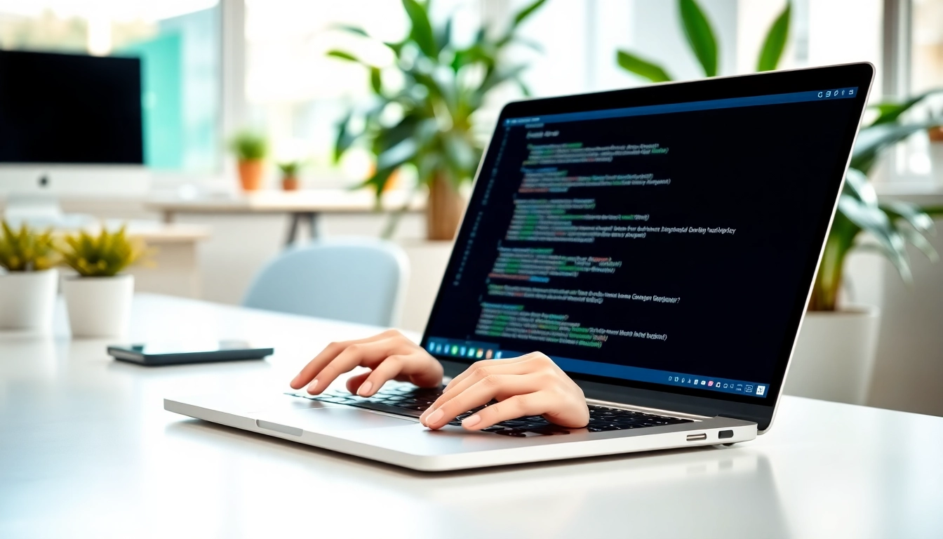 Integrate whatsapp api into business messaging platforms in a modern office setting.