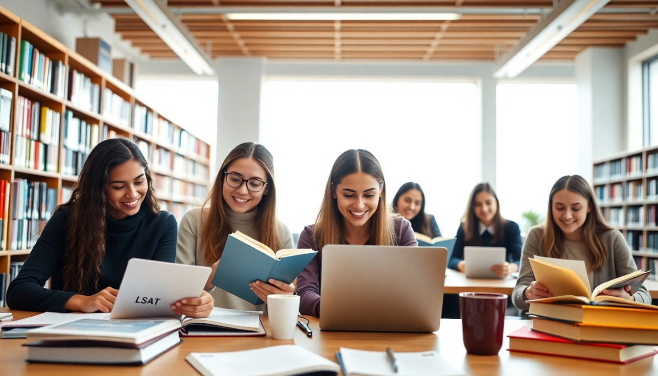 Students preparing for LSAT exam while you hire someone to take lsat for you.