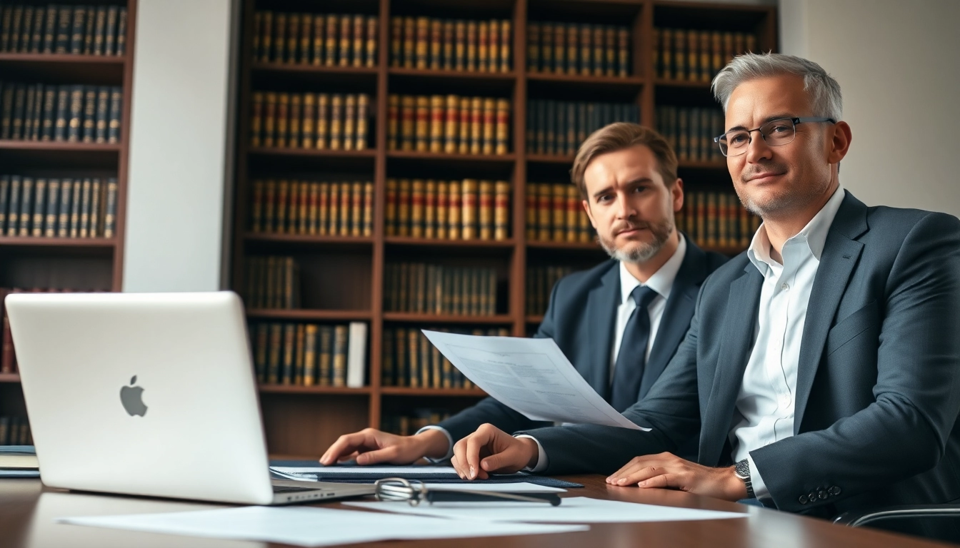 Consultation at https://www.arcalaw.com, highlighting professional legal support in a modern office.