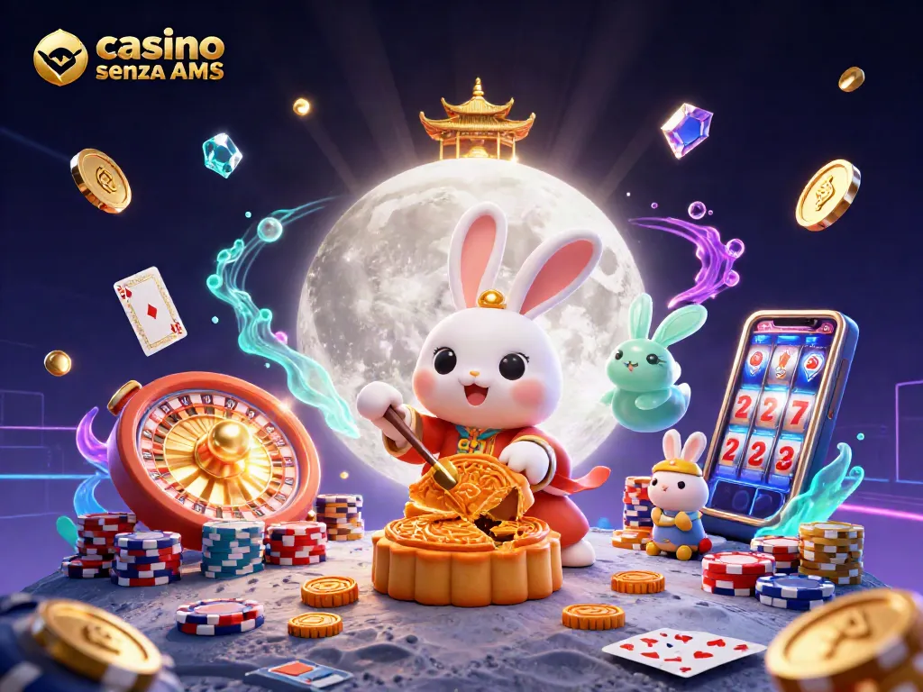 Scopri il divertimento nei casino senza AAMS con una vivace illustrazione 3D.