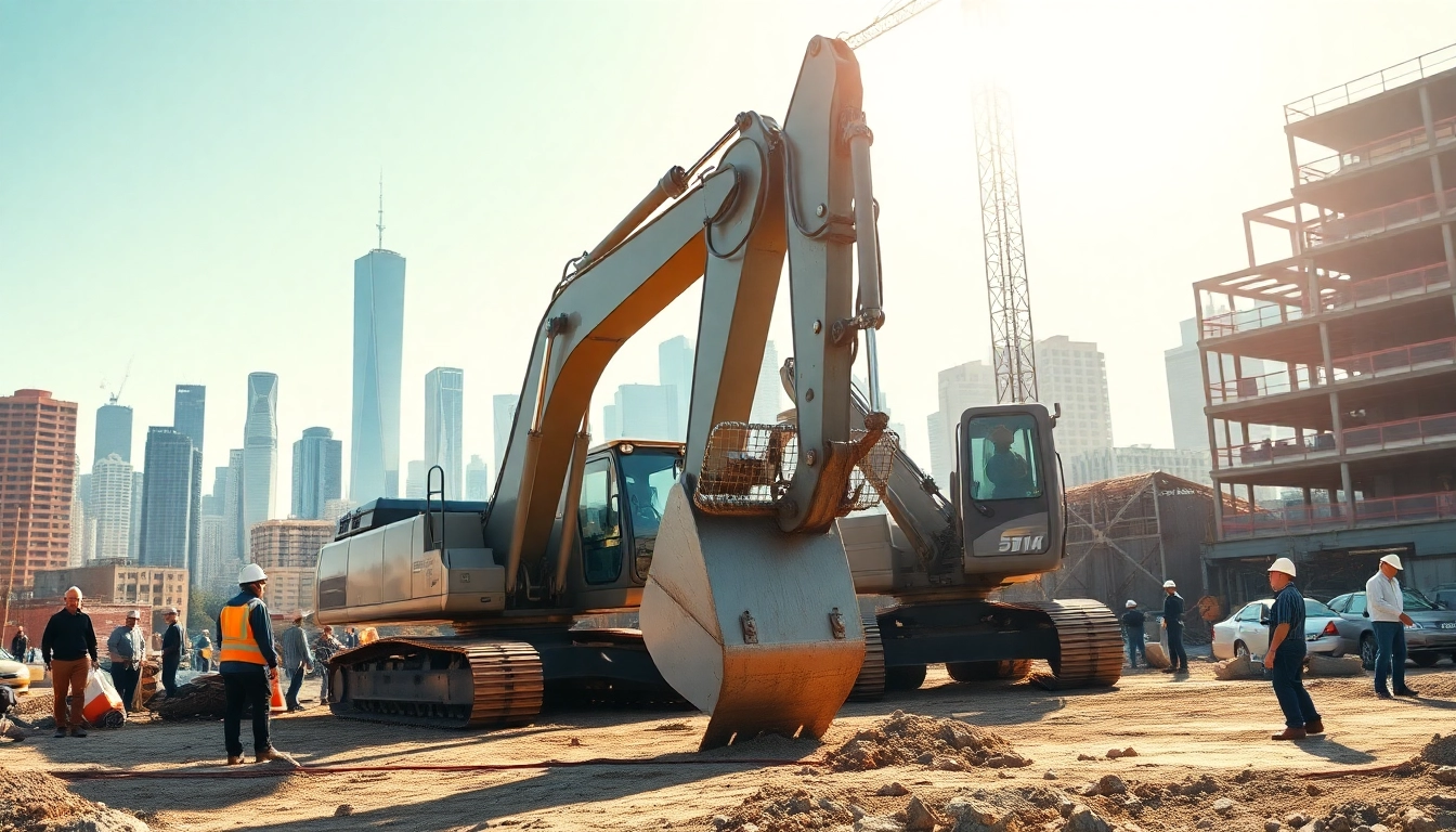 Rent excavators efficiently for your construction projects with a focus on professional equipment use.