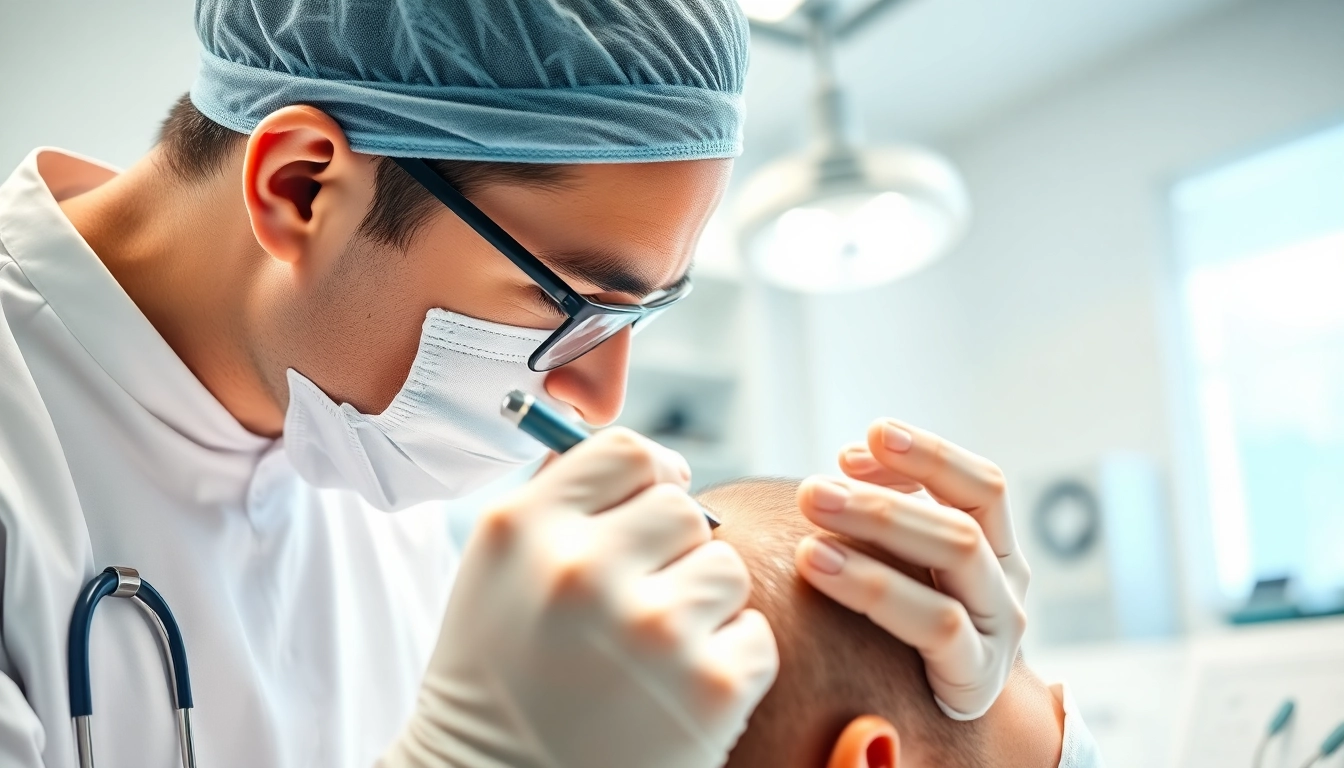 Explore advanced hair transplant uk techniques in a professional clinic setting