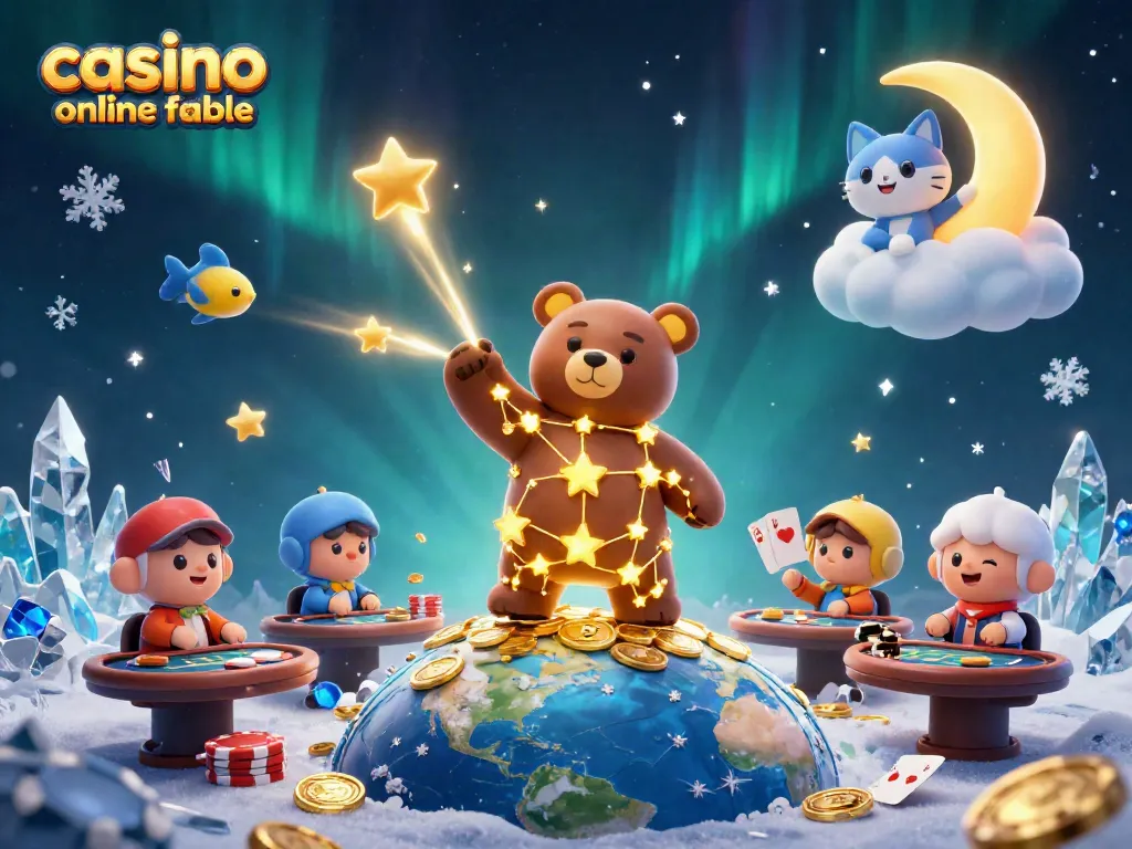 Juega al póker online en un casino online fiable, con divertidos personajes y elementos de juego.