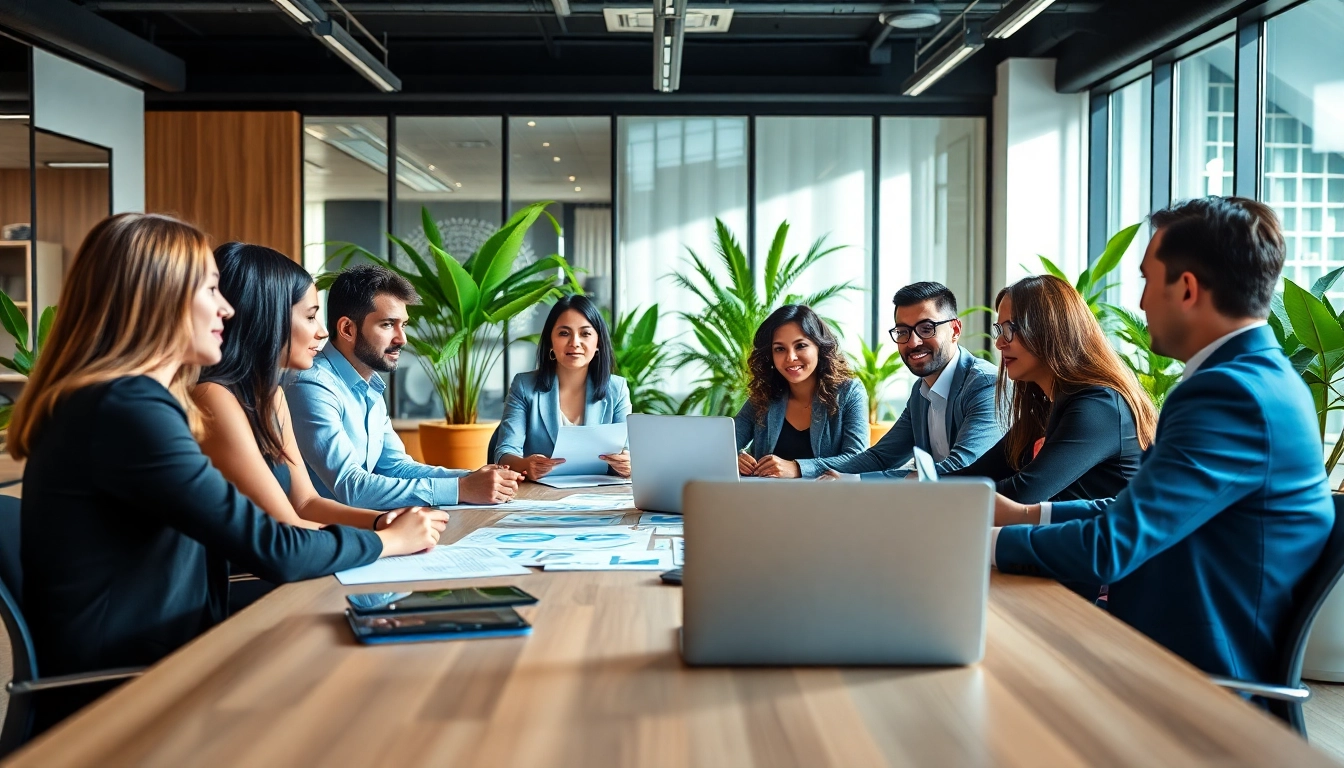 Engaging meeting on https://piraminds.com/category/business-consumer-services/ emphasizing teamwork in a professional setting.