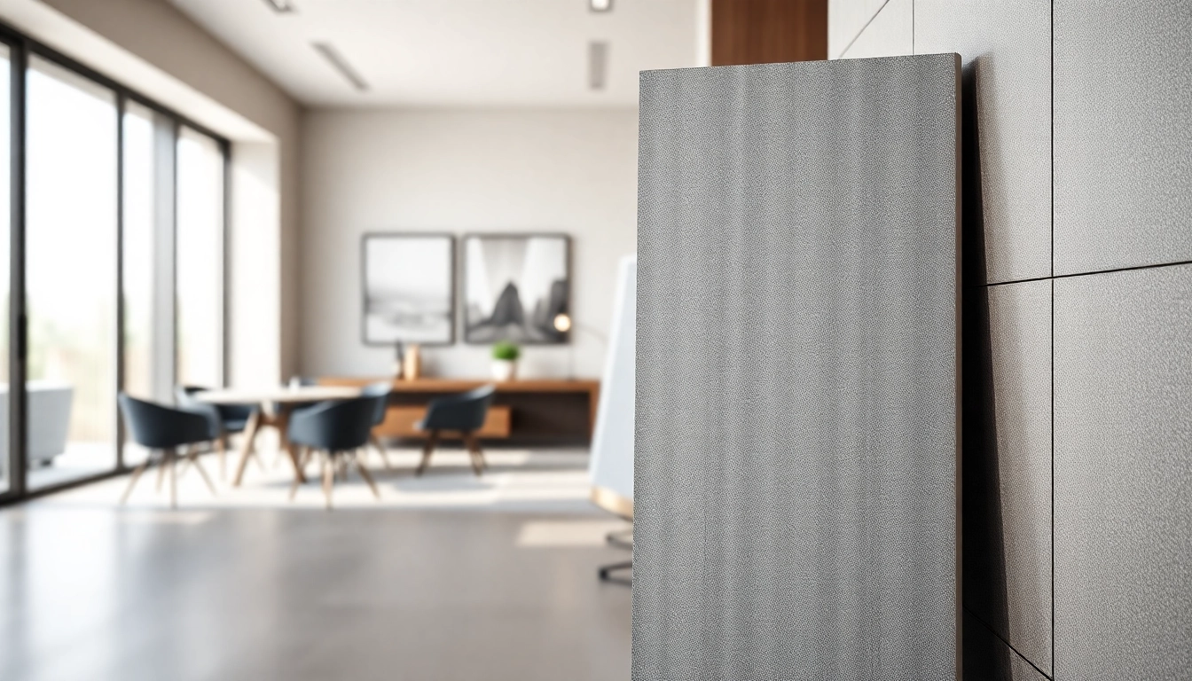 Showcase of Fire-Resistant Composite Wall Panels highlighting durability and modern design.