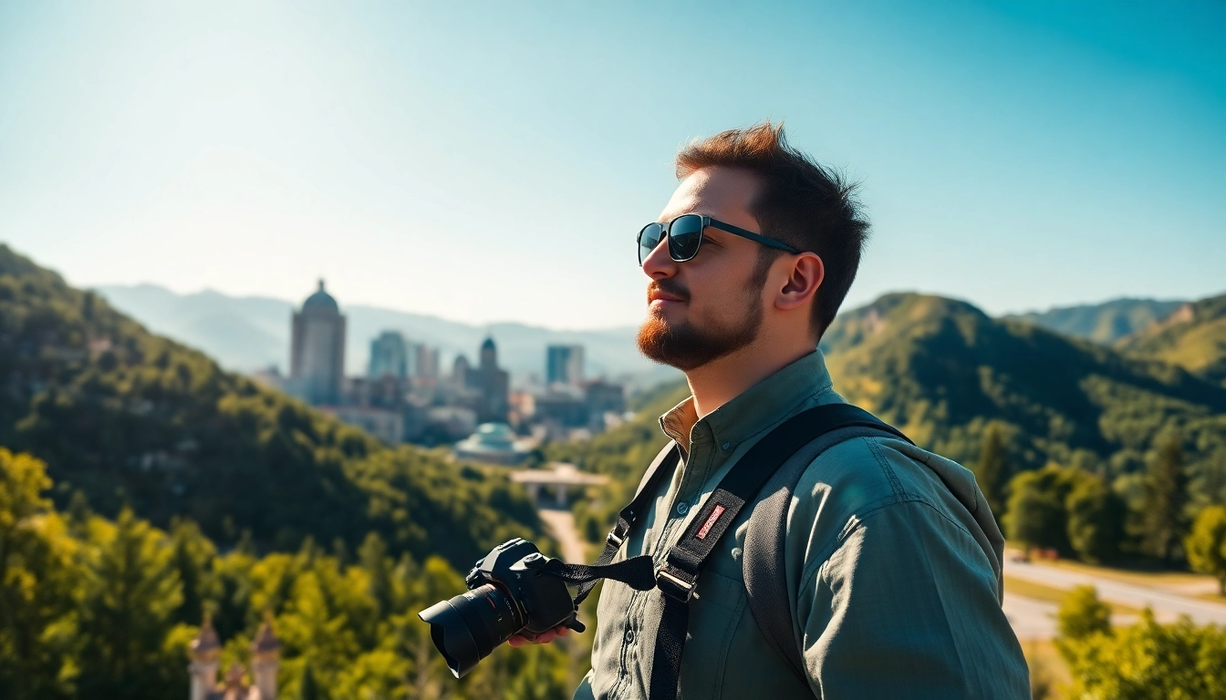 Capture breathtaking views of Almaty, Kazakhstan from https://albmaftoh.com, highlighting the skyline and mountains.