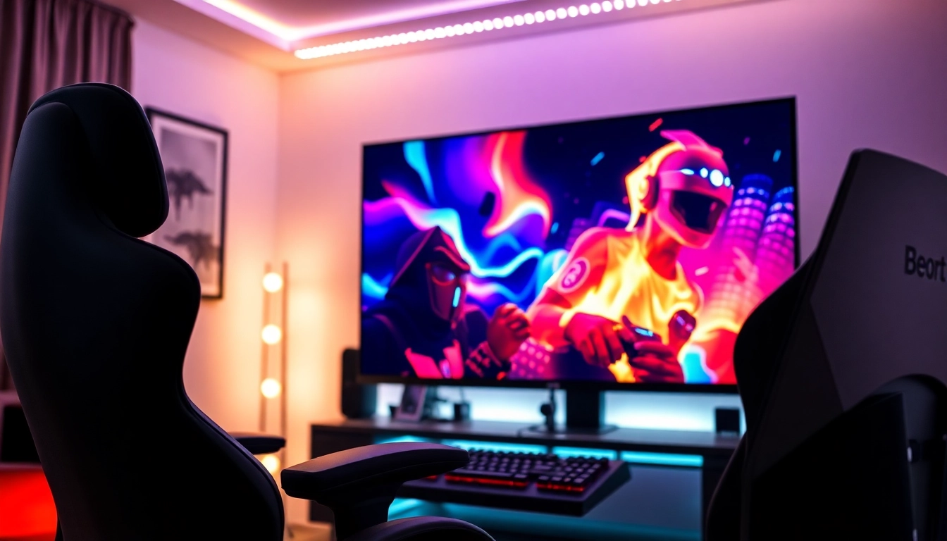 Enhance your gaming experience with the stunning visuals of the TV88 screen setup.