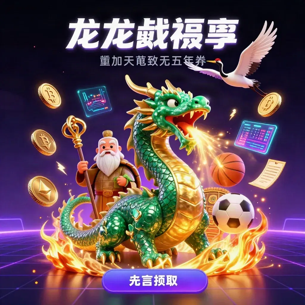 Emerald dragon, turtle sage, and cranes amid gold fire, coins, and neon casino energy.