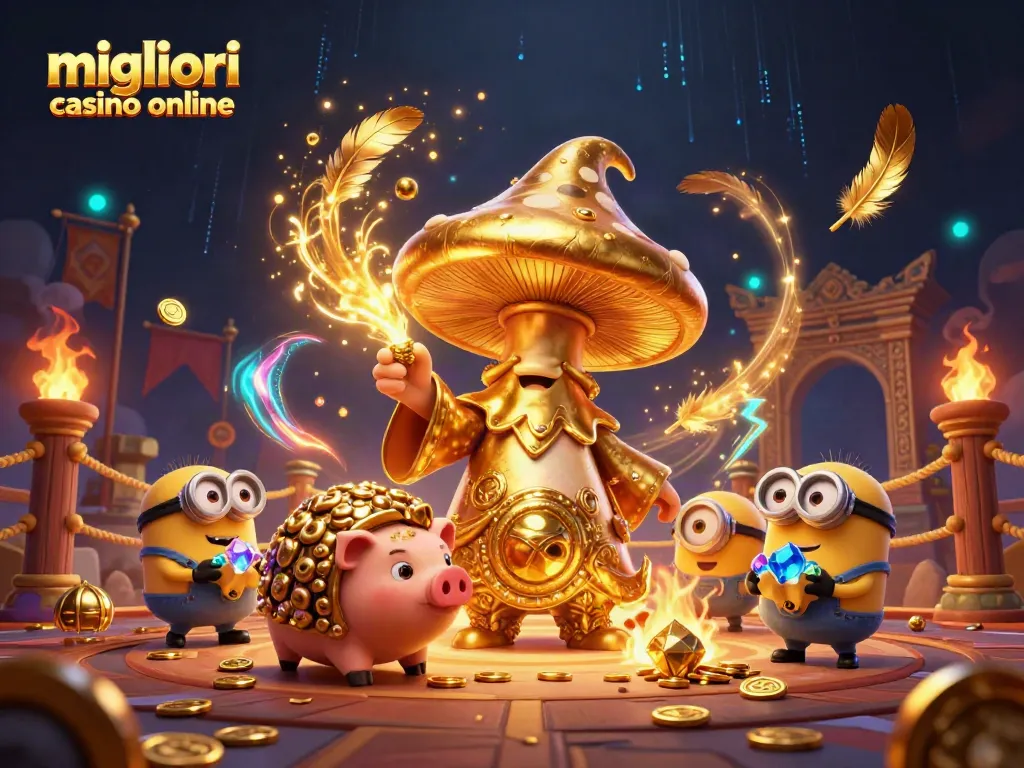 Scopri i migliori casino online e le loro magie dorate con personaggi fantastici e tesori scintillanti.