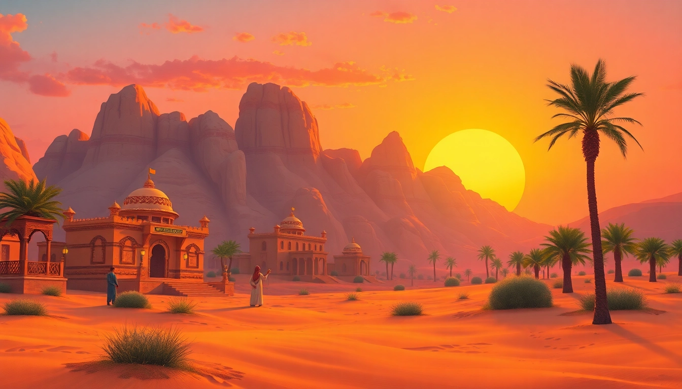 Capture the essence of Saudi Arabia's culture and landscapes at https://saudiwadi.com with rich details and vibrant colors.